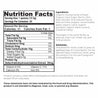 Nutrition facts and serving size information for Barney's Botanicals 30mg Delta 9 THC Gummies in Assorted Flavors 30 count Bottle